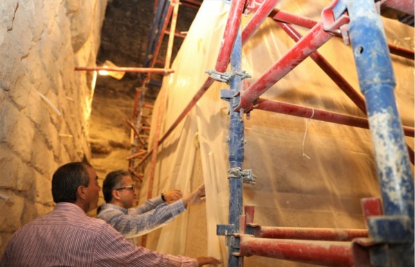 وزير الآثار بسقارة لتفقد تجهيزات الإعلان عن الكشف الآثري الأسبوع القادم